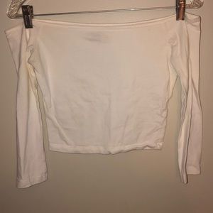 Hollister Off The Shoulder Crop Top